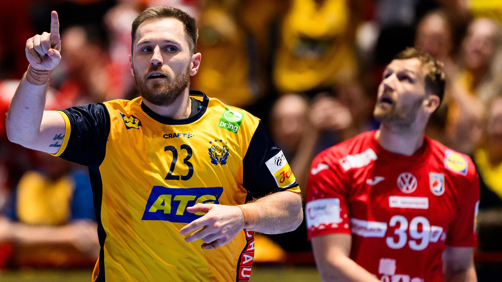 Sverige möter Kroatien i Kristianstad